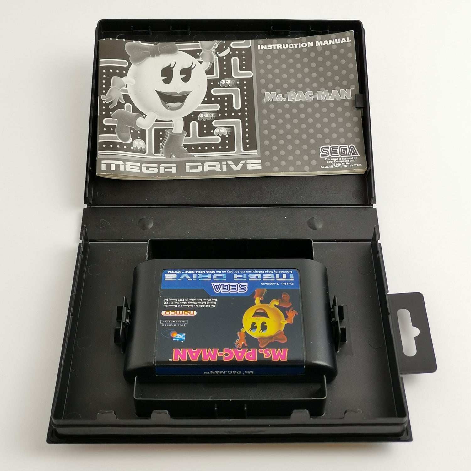 Sega Mega Drive Game : MS. Pac-Man - original packaging & instructions | MD PAL 16-bit