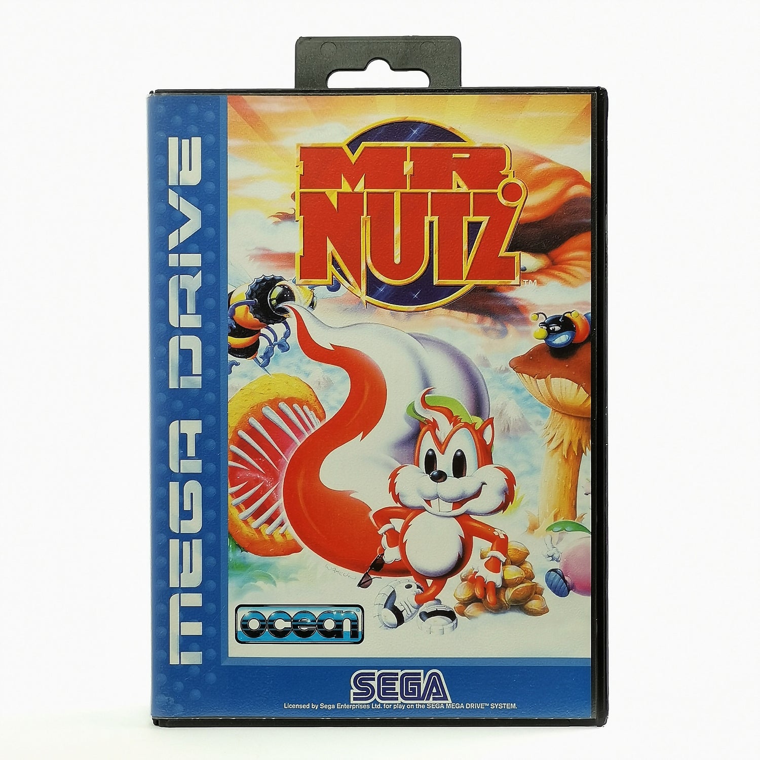 Sega Mega Drive Spiel : MR. Nutz - OVP & Anleitung | MD PAL - 16-Bit Cartridge