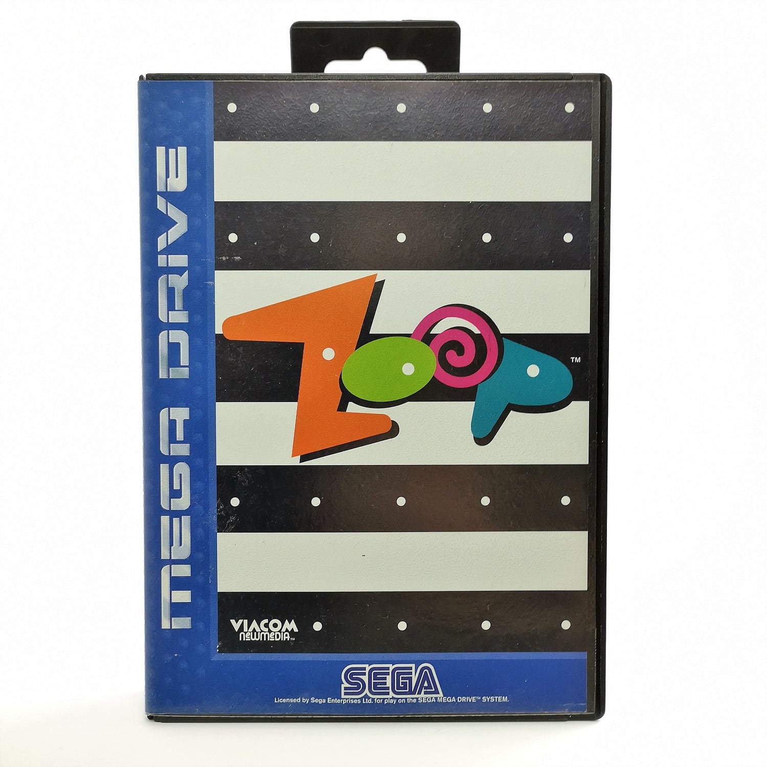 Sega Mega Drive Game: Zoop - Original Packaging & Instructions | MD PAL 16-bit