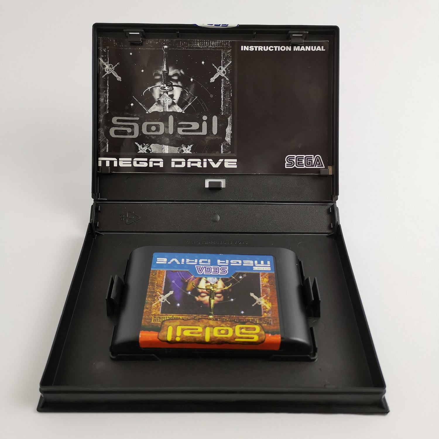 Sega Mega Drive Game: Soleil - Original Packaging & Instructions | MD PAL - very good condition