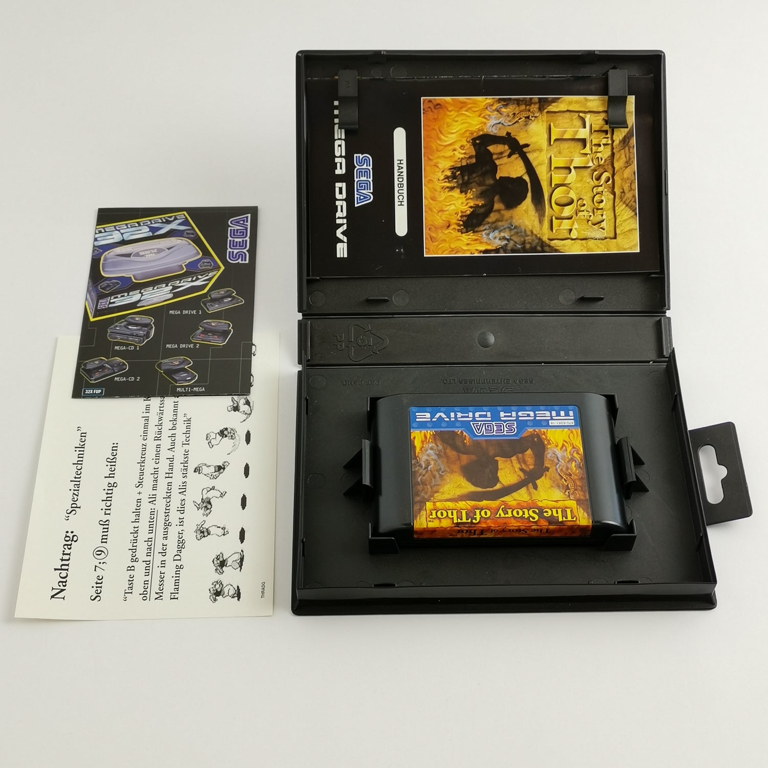 Sega Mega Drive games: Blue original packaging & instructions (all in mint condition) - game selectable