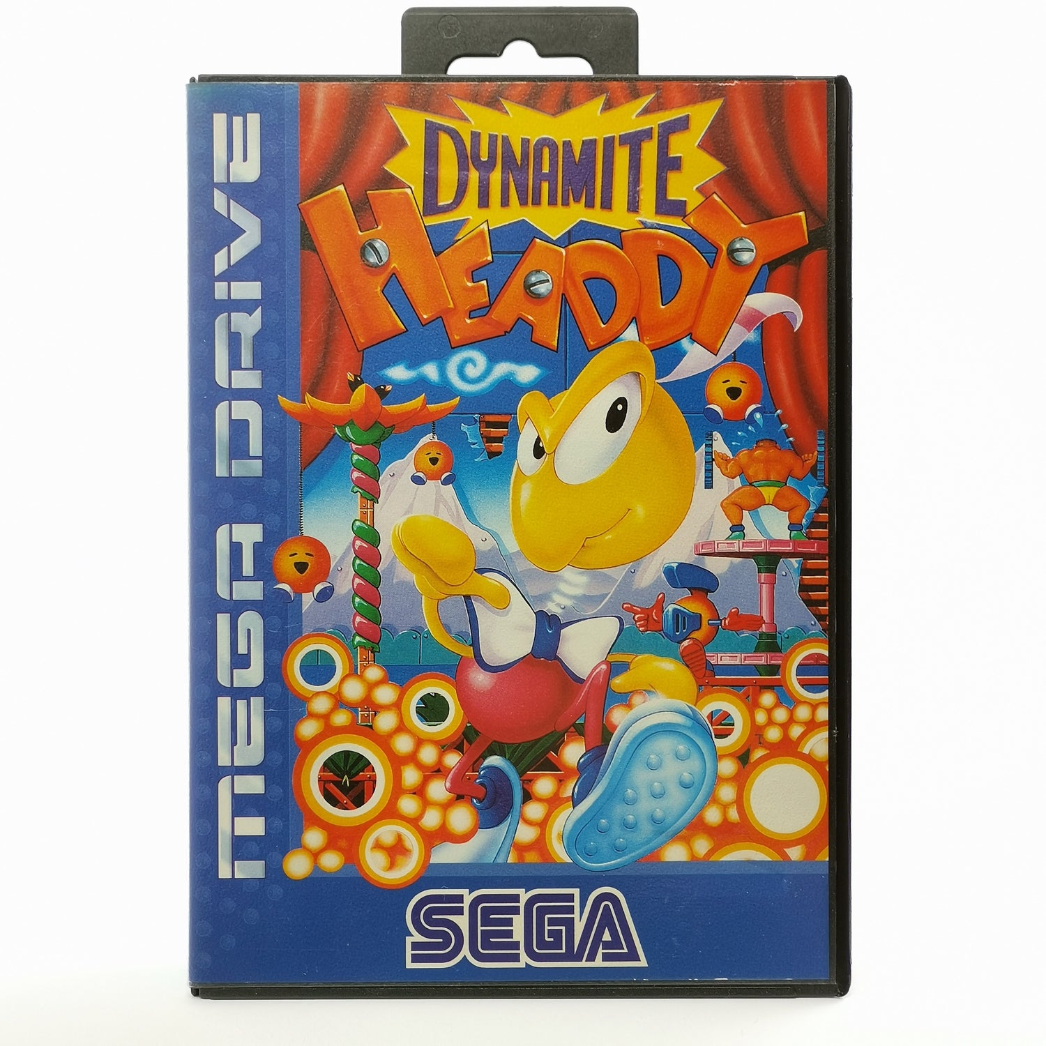 Sega Mega Drive games: Blue original packaging & instructions (all in mint condition) - game selectable