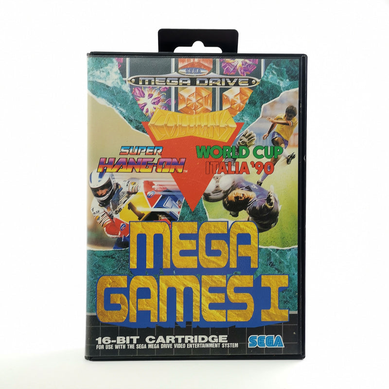 Sega Mega Drive game: Mega Games I including all 3 instructions | MD PAL original packaging