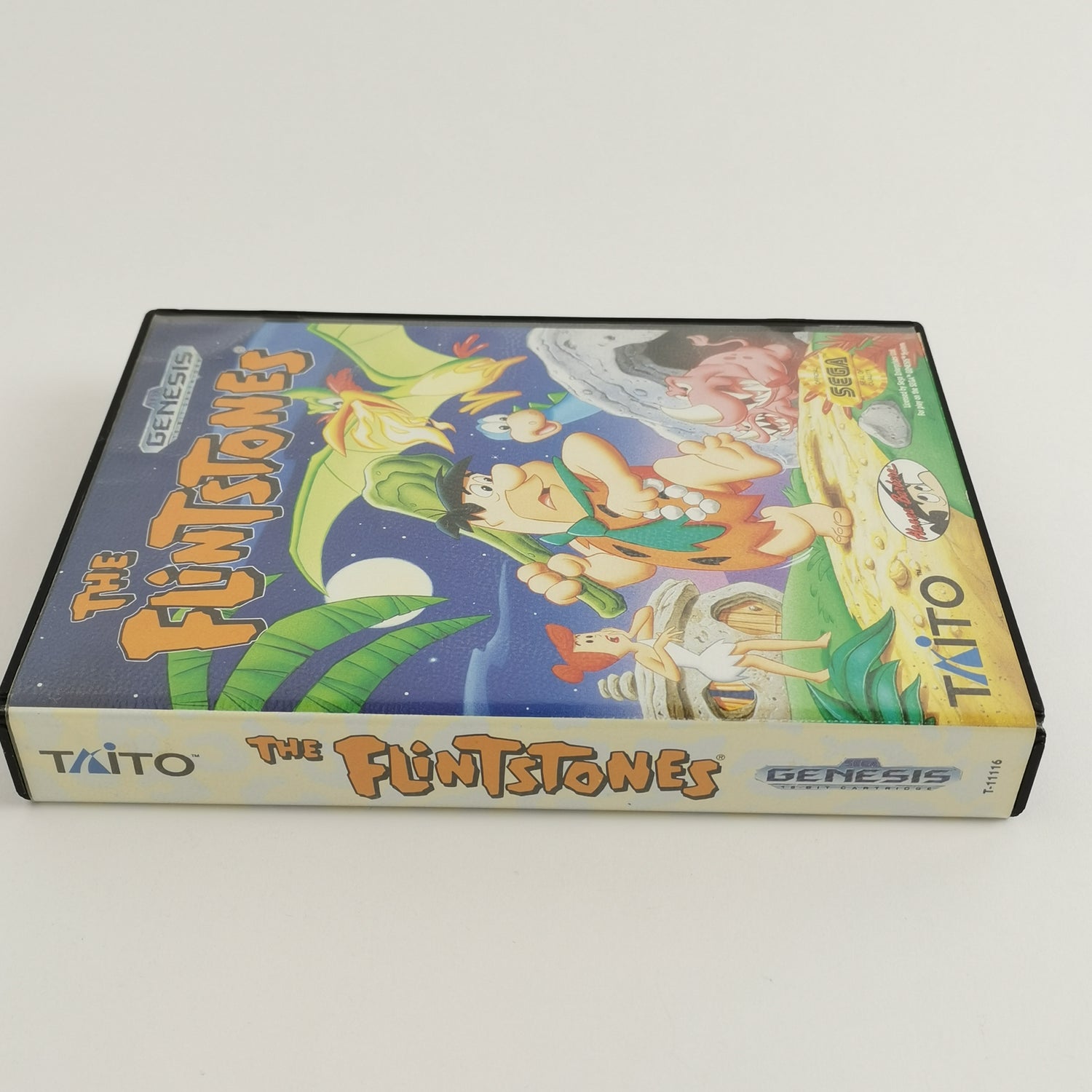 Sega Genesis game: The Flintstones - original packaging & instructions | Mega Drive USA version