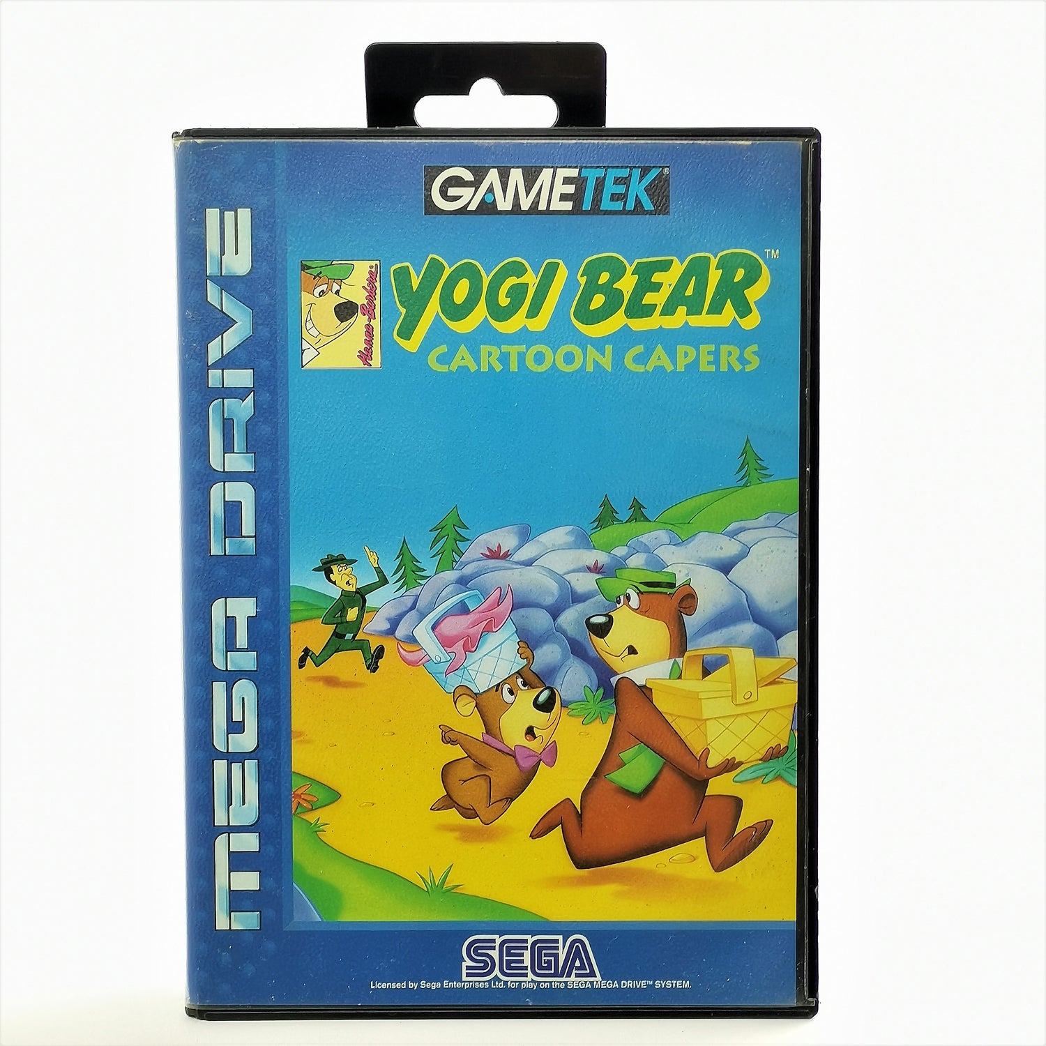 Sega Mega Drive Game : Yogi Bear Cartoon Capers - Original Packaging & Manual PAL | DC