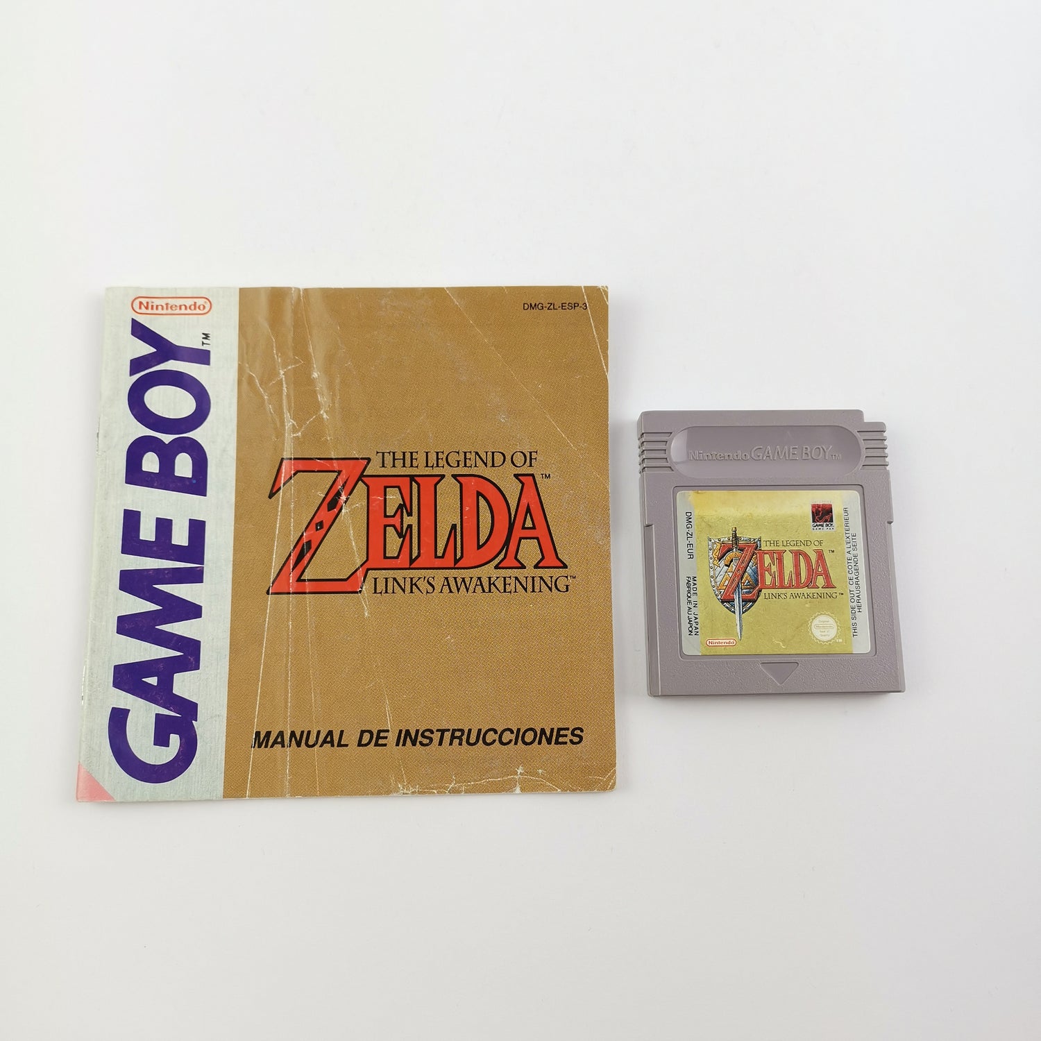 Nintendo Game Boy Classic Spiel : Zelda Links Awakening + Anleitung ESP | N64