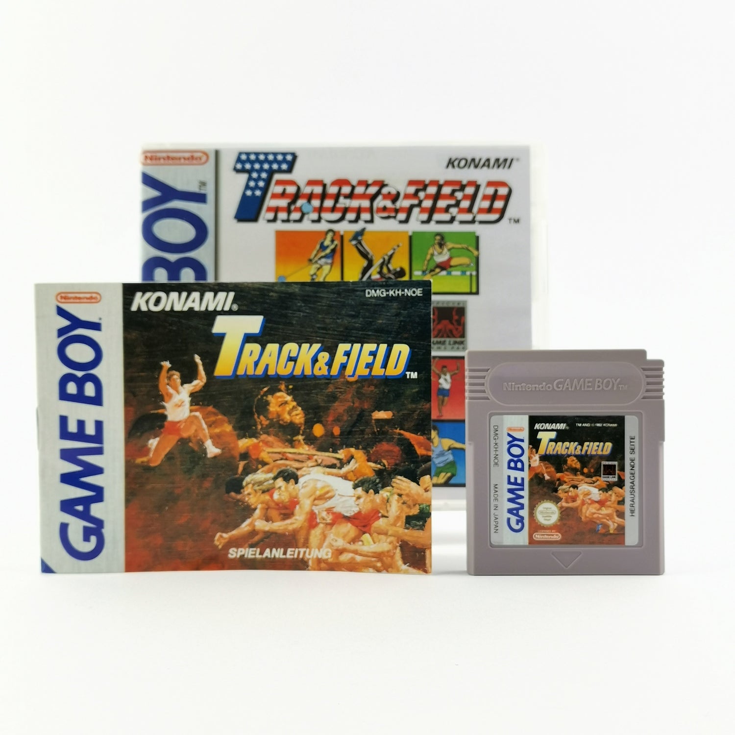 Nintendo Game Boy Classic Game: Track & Field + Instructions PAL | Konami GB