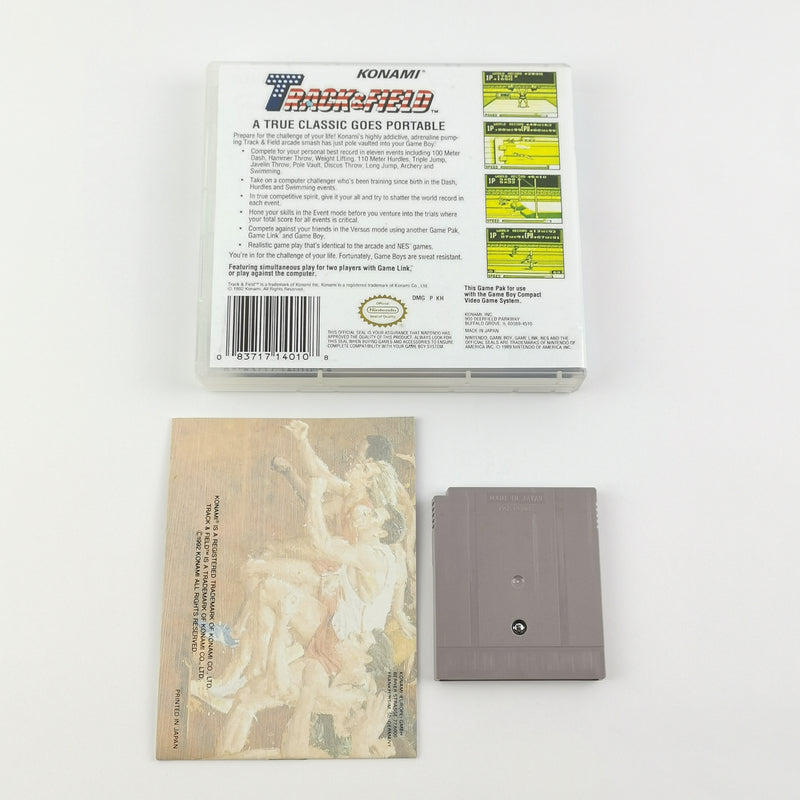 Nintendo Game Boy Classic Game: Track &amp; Field + Instructions PAL | Konami GB