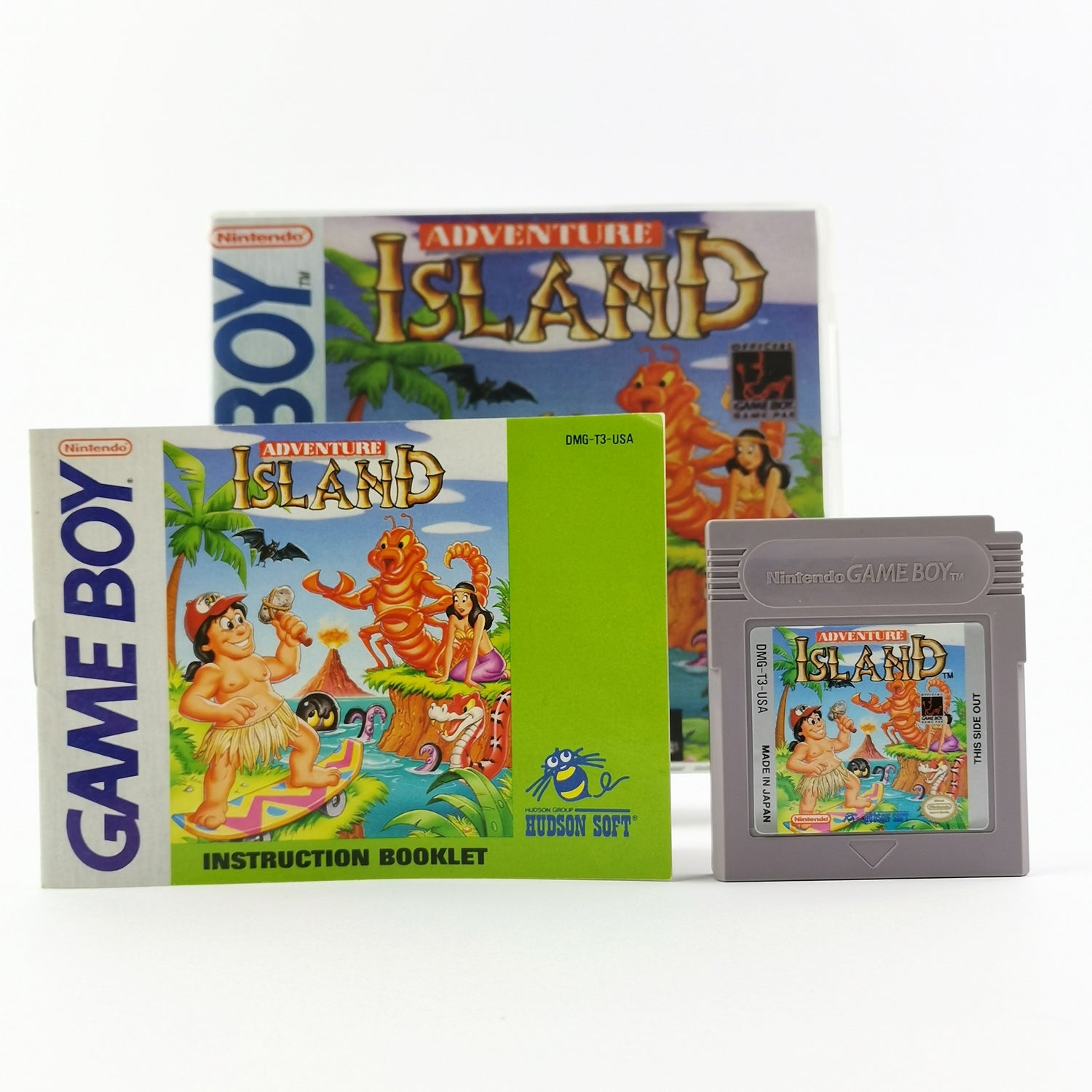 Nintendo Game Boy Classic Game: Adventure Island - Module & Instructions NTSC USA