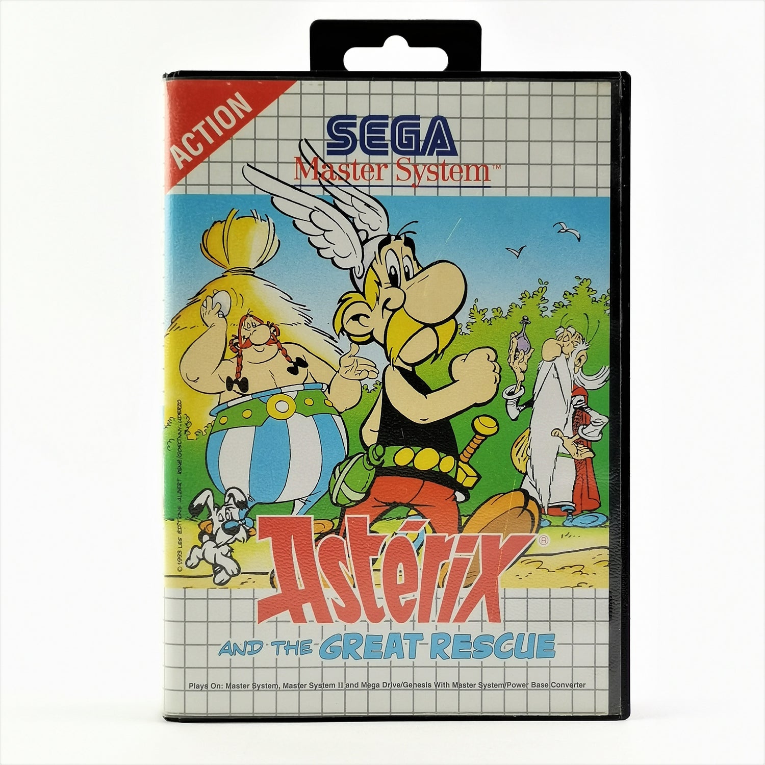 Sega Master System Game: Asterix and the Great Rescue - OVP Instructions PAL [2]