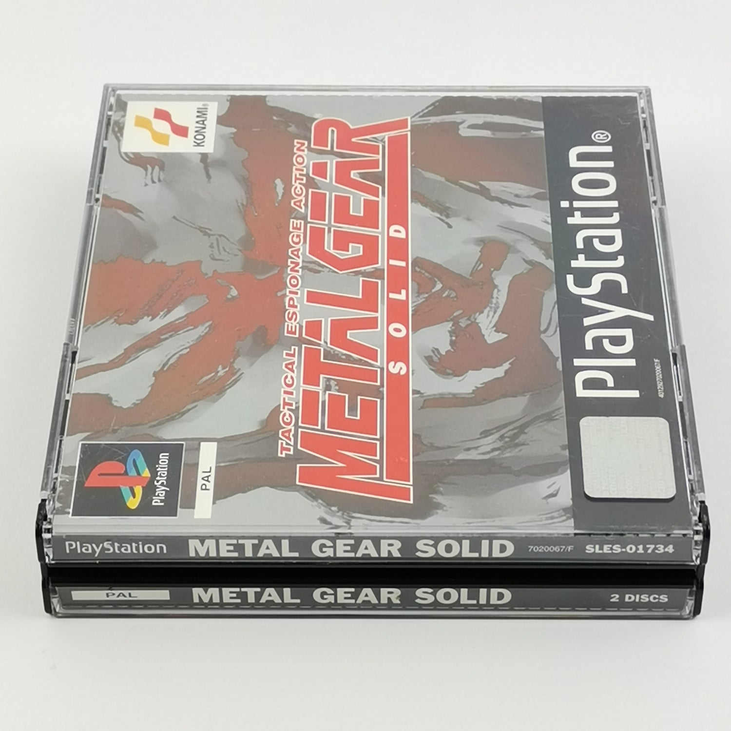 Sony Playstation 1 Game: Metal Gear Solid - OVP & Instructions | PAL ESPANOL