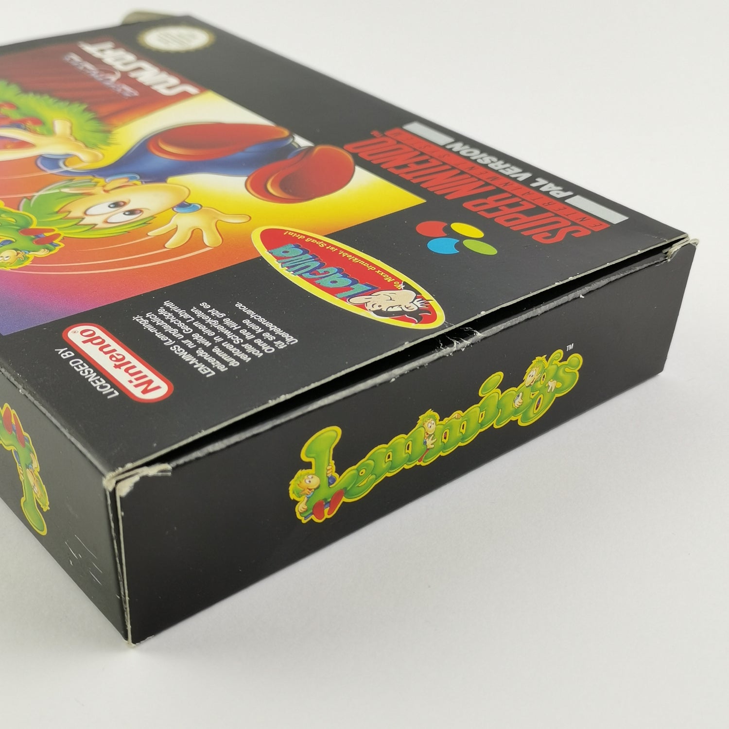 Super Nintendo game: Lemmings - original packaging & instructions | SNES cartridge PAL NOE