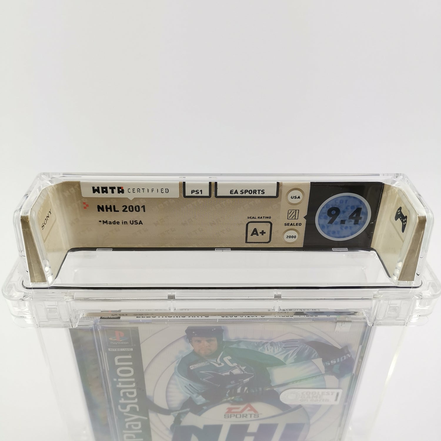 Sony Playstation PS1 : NHL 2001 - USA NEW SEALED Grading | WATA Games 9.4 A+