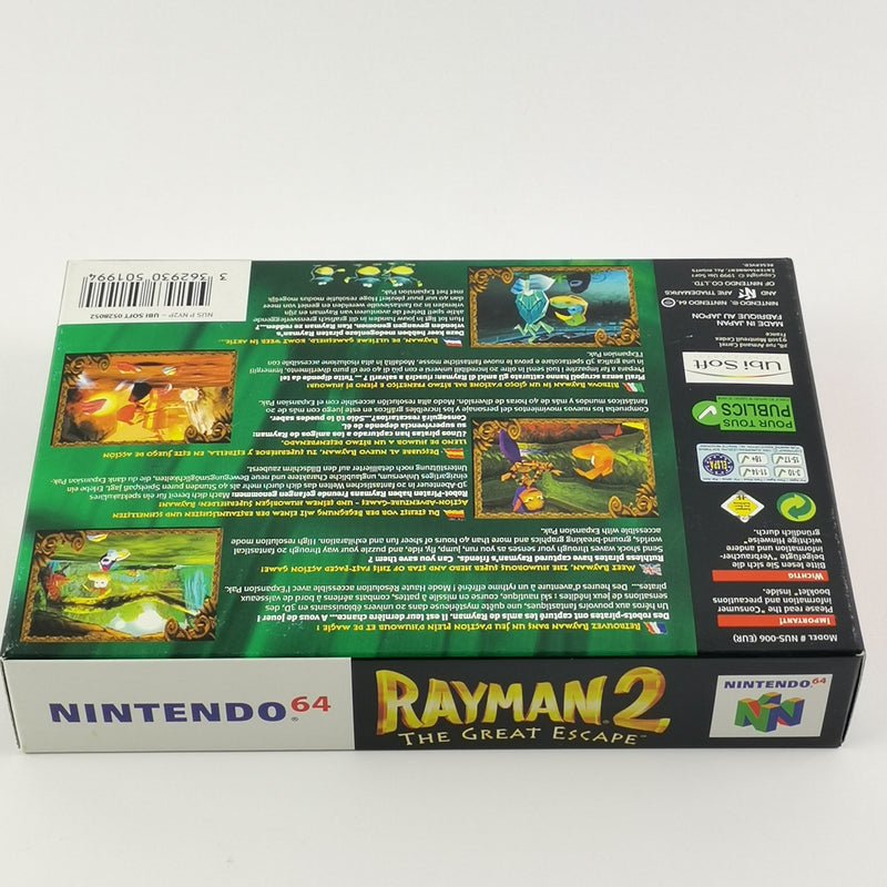 Nintendo 64 Game: Rayman The Great Escape - OVP NEW NEW Old Stock | N64 PAL