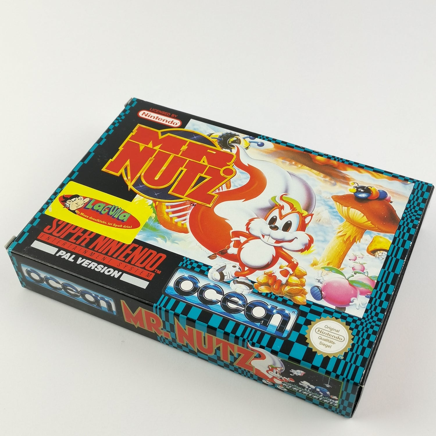 Super Nintendo Game: MR. Useful - original packaging & instructions PAL NOE | SNES cartridge 16bit