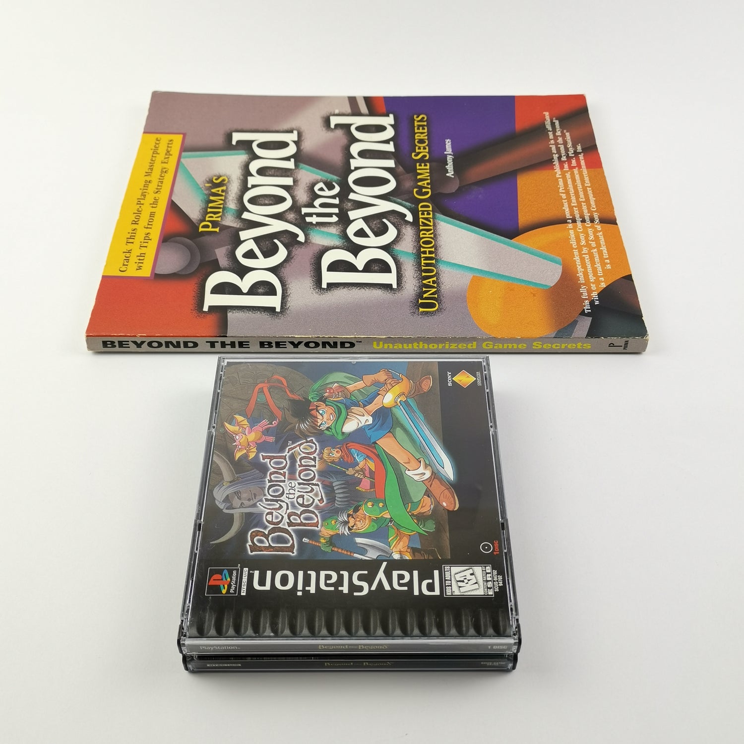 Sony Playstation 1 Spiel : Beyond The Beyond + Prima´s Strategy Guide - PS1 PSX