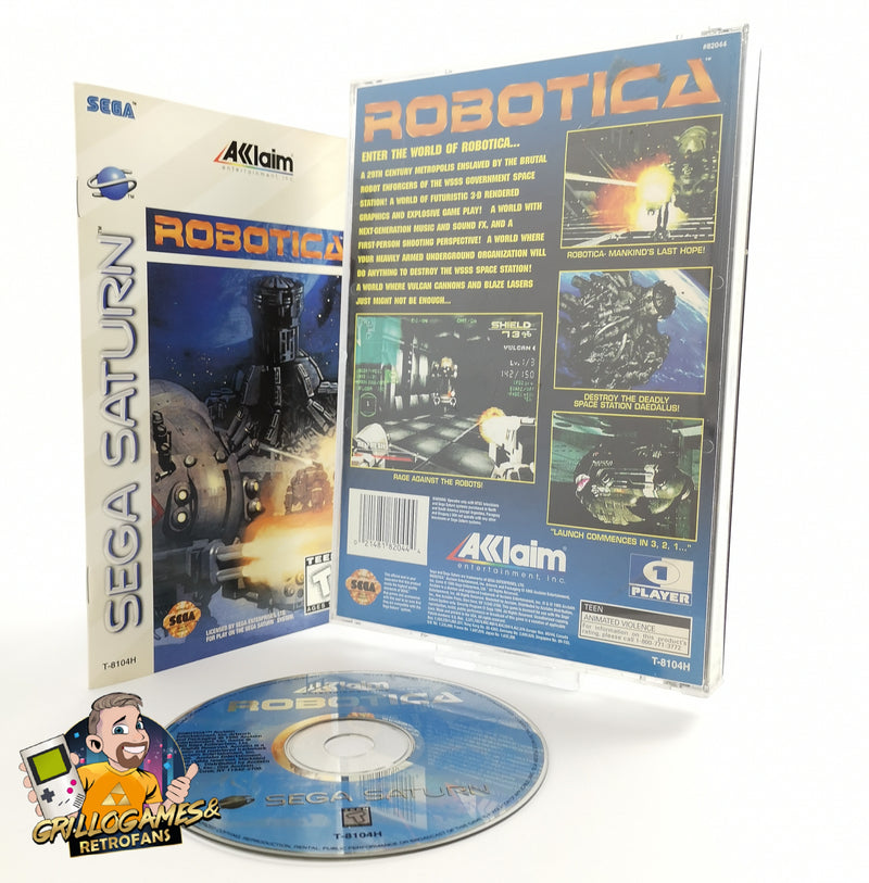 Sega Saturn Spiel " Robotica " SegaSaturn Ss | OVP | NTSC-U/C USA