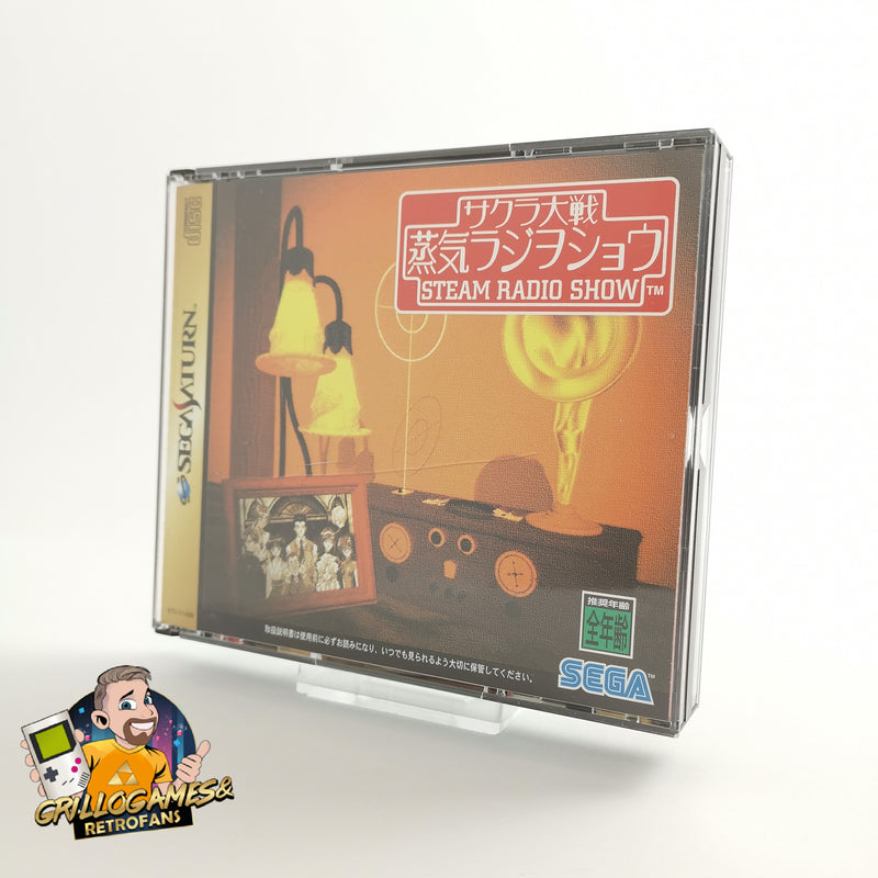 Sega Saturn Game "Steam Radio Show" SegaSaturn | NTSC-J JAPAN JAP | Original packaging