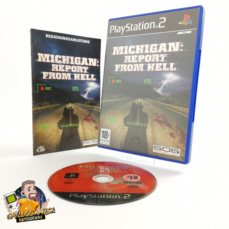 Sony Playstation 2 game "Michigan: Report From Hell" PS2 | OVP PAL USK18