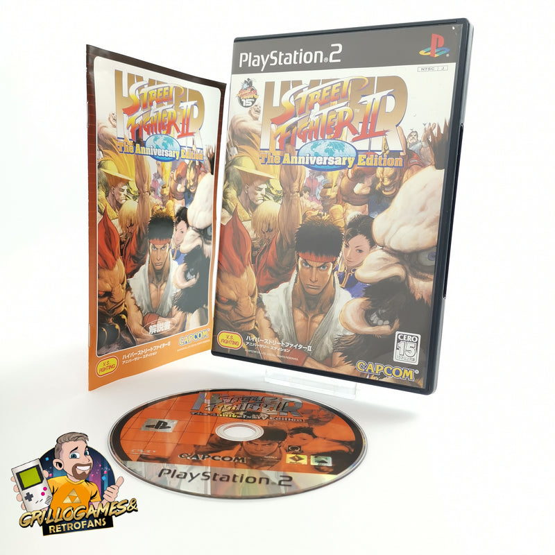 Sony Playstation 2 game "Hyper Street Fighter II 2 The Anniversary Edition PS2