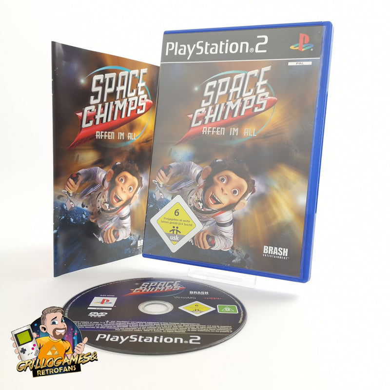 Sony Playstation 2 game "Space Chimps Monkeys in Space" PS2 | Original packaging | PAL