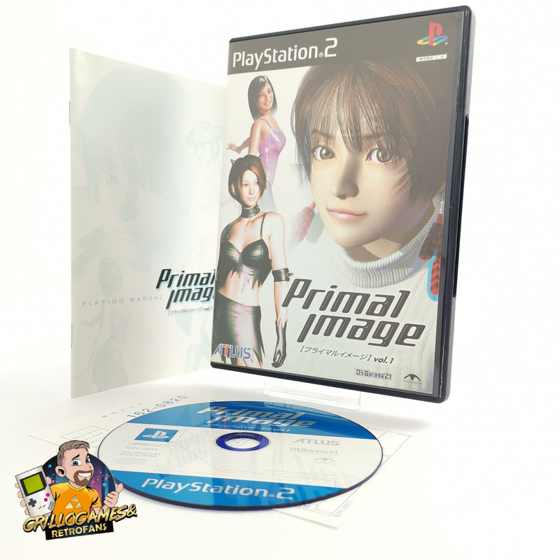 Sony Playstation 2 game "Primal Image Vol.1" PS2 OVP | NTSC-J JAPAN