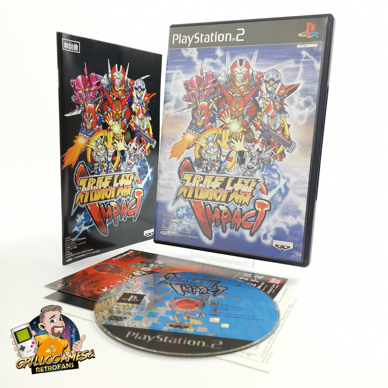 Sony Playstation 2 Game "Super Robot Wars Impact" PS2 | Original packaging | NTSC-J JAPAN