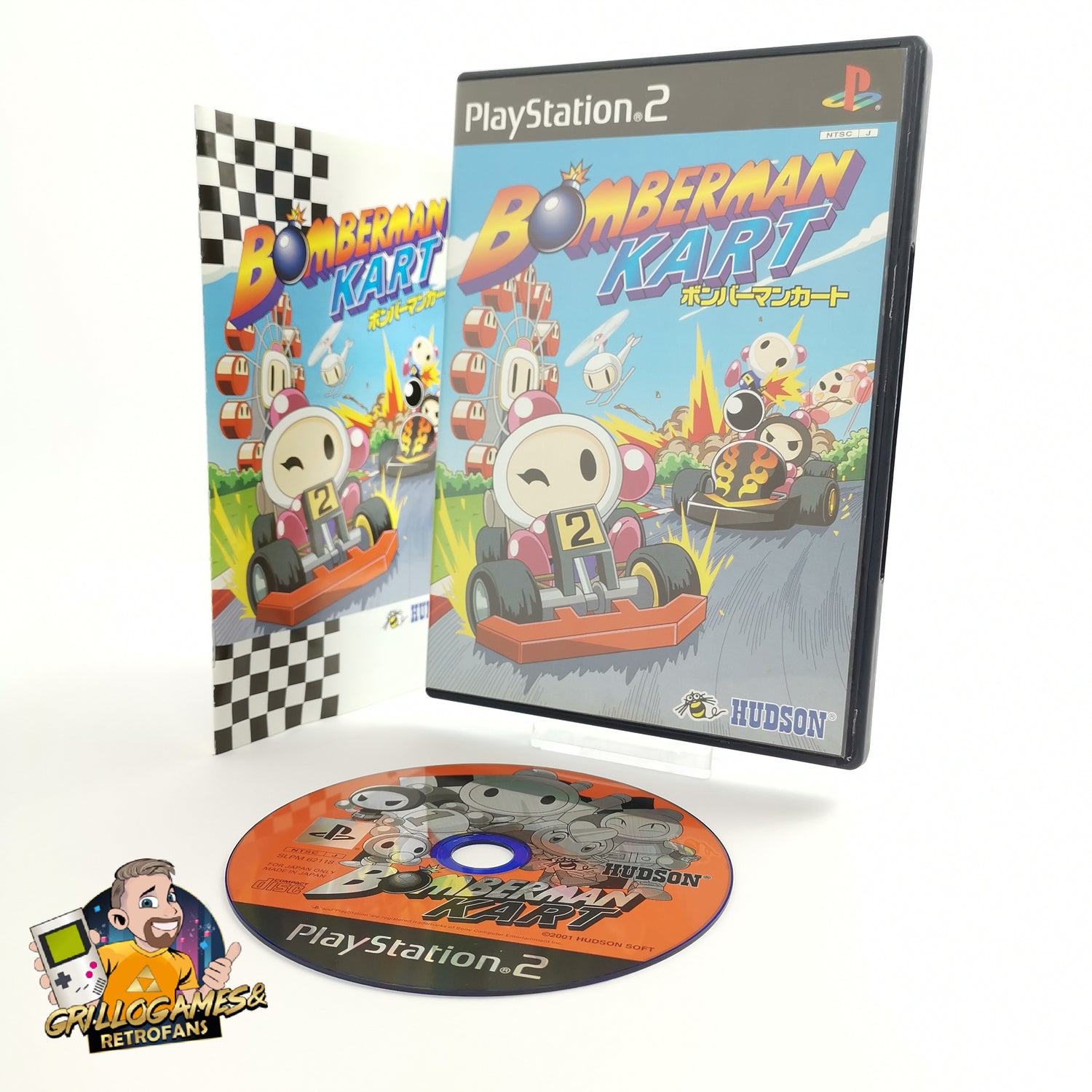 Bomberman Kart - Sony PlayStation 2 PS2 - Japan