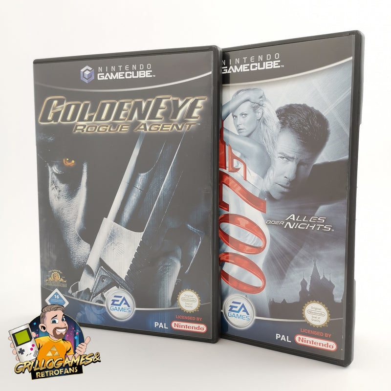 Nintendo Gamecube Spiele " James Bond Goldeneye & 007 Alles oder nichts " OVP