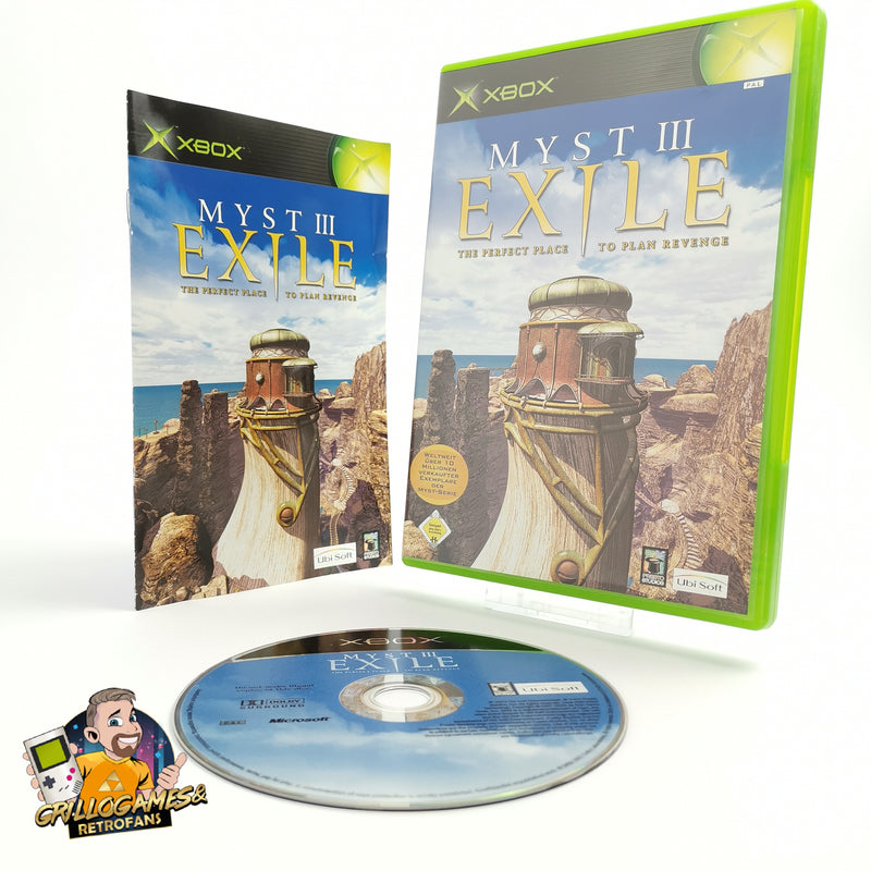 Microsoft Xbox Classic Spiel " Myst III 3 Exile " DE PAL Version | OVP