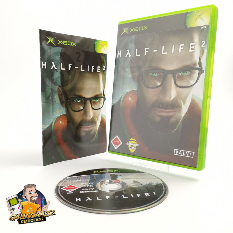 Microsoft Xbox Classic Spiel " Half-Life 2 " DE PAL | OVP USK18